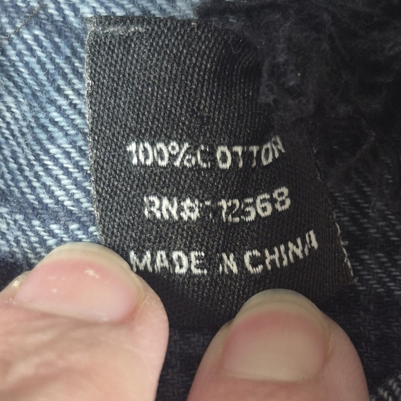 Miss Me Womens M Plaid Flannel Long Slv Button Up Shirt Blue Tunic Length Studed - Picture 4 of 7